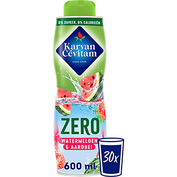 Karvan Cévitam Zero watermelon & strawberry syrup 600ml