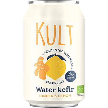 Kult Wasserkefir mit Ingwer und Zitrone 330ml