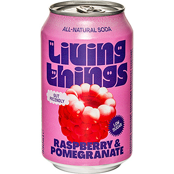 Living Things Raspberry & pomegranate 330ml
