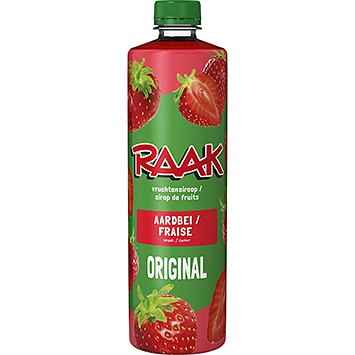 Raak Jordgubbsfruktsirap 750ml
