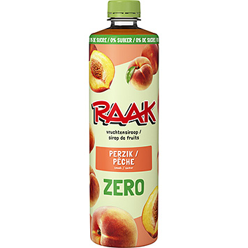 Raak Pfirsichsirup ohne Zucker 750ml