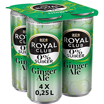 Royal Club Tonic 0% sugar 4-pack 1000ml
