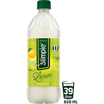 Slimpie Zitronensirup (0 % Zucker) 650ml