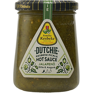 Kesbeke Dutchie scharfe Jalapeno-Sauce 220g