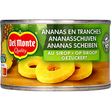 Del Monte Pineapple slices in syrup 235g