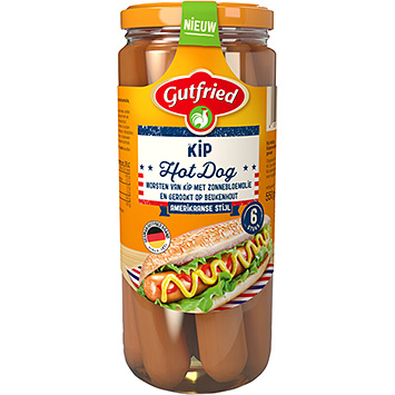 Gutfried Kylling hotdogs 550g
