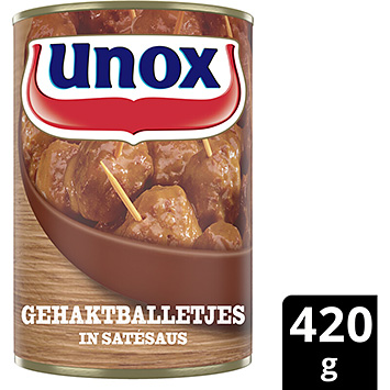 Unox Kødboller i sataysauce 420g