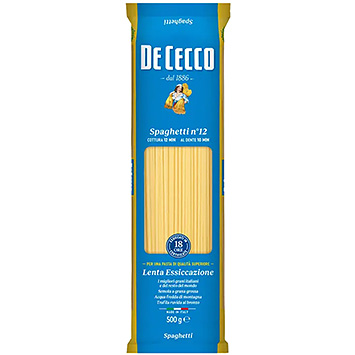 De Cecco Spaghetti Nr. 12 500g