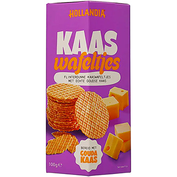 Hollandia Kaaswafeltjes Gouda 100g