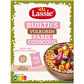 Lassie Fuldkorns perlecouscous i poser 300g
