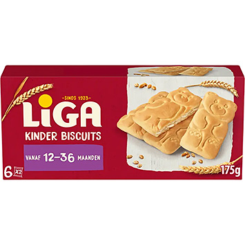 Liga Kinder biscuits vanaf 12-36 maanden 175g