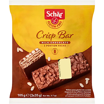 Schär Crisp bar glutenvrij 105g