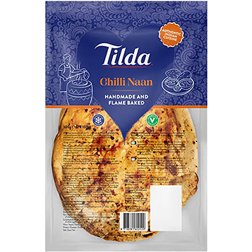 Tilda Chili naan brød 300g