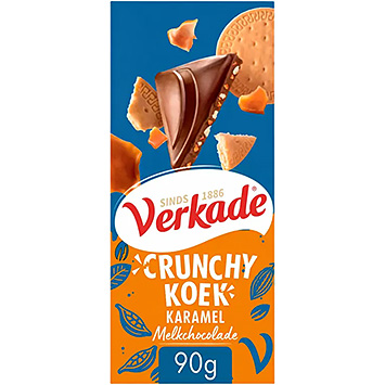Verkade Specials crunchy koek karamel melk 90g