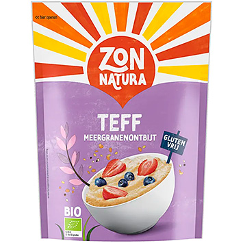 Zonnatura Teff multigrain morgenmad glutenfri 250g