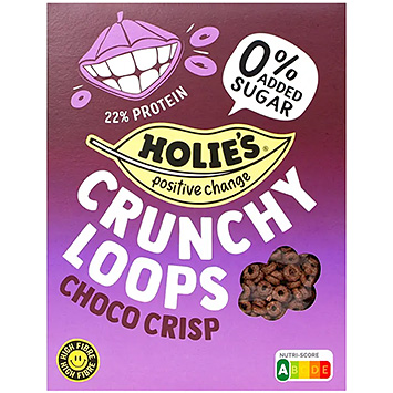 Holie's Crunchy loops choco crisp 350g
