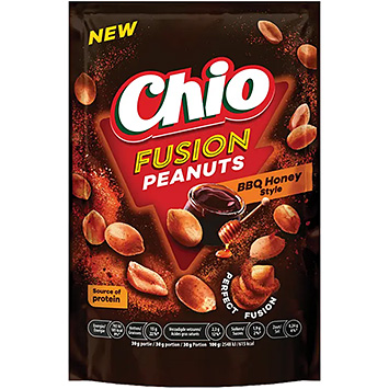 Chio Fusion jordnødder BBQ honningstil 200g