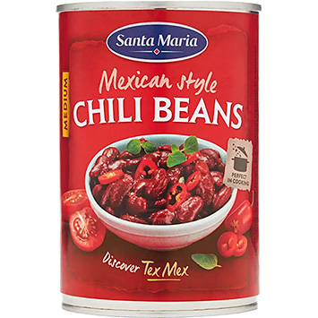 Santa Maria Chilibønner i mexicansk stil 410g