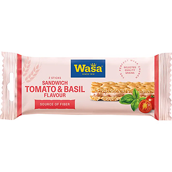 Wasa Sandwich tomato & basil 3-pack 120g