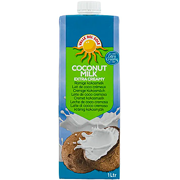 Valle del sole Romige kokosmelk 1000ml