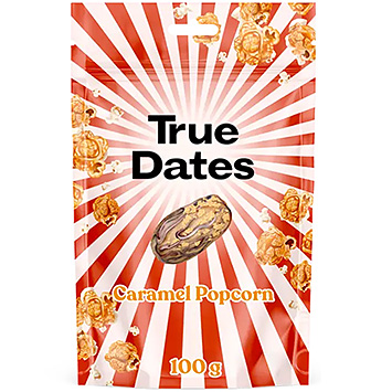 True Dates Karamellpopcorn 100g
