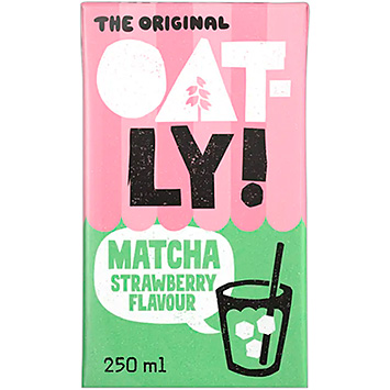 Oatly! Matcha strawberry flavour 250ml