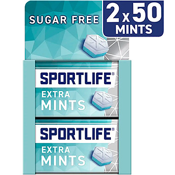 Sportlife Extramint sugar free mints 2-pack 70g