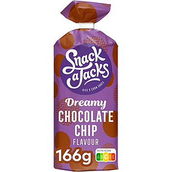 Snack a Jacks Dreamy chocolate chip 166g