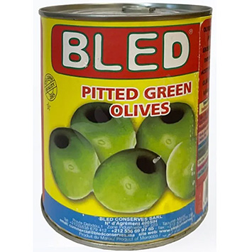 Bled Groene olijven 830g