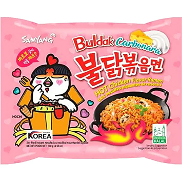Samyang Buldak hot chicken ramen carbonara 130g