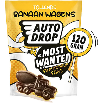 Autodrop Mest eftersøgte spinnende bananvogne 120g