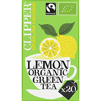 Clipper Lemon organic green tea 37g