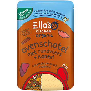 Ella's kitchen Ovenschotel met rundvlees + kaneel 10m+ 190g