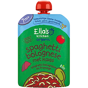 Ella's kitchen Spaghetti bolognese met kaas 7m+ 130g