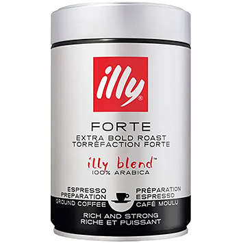 Illy Forte 100% Arabica, macinato per filtro rapido 250g