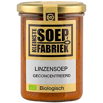 Kleinste Soepfabriek Økologisk linsesuppe 400ml