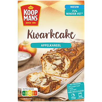 Koopmans Kwarkcake appelkaneel 400g