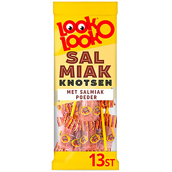 Look-O-Look Salmiakknotsen 136g