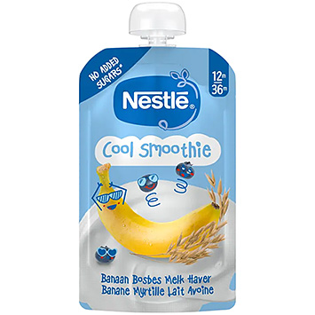 Nestlé Baby cool smoothie banan blåbær 12m+ 110g