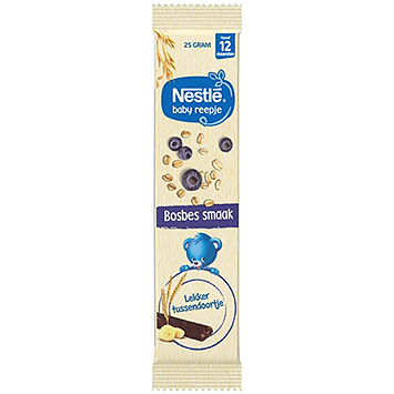 Nestlé Baby reepje bosbes smaak 12m+ 25g