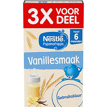 Nestlé Pyjamapapje vanille 6m+ 3x voordeel 750ml