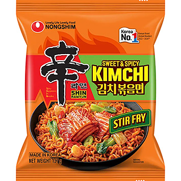 Nongshim Shin ramyun kimchi wokret 137g
