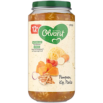 Olvarit Græskarkyllingepasta 12m+ 200g
