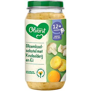 Olvarit Bloemkoolschotel met knolselderij 12m+ 250g