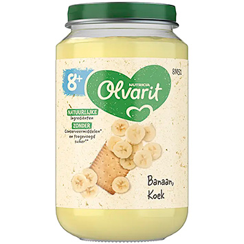 Olvarit Banankage 8m+ 200g