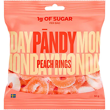 Pandy Peach rings 50g