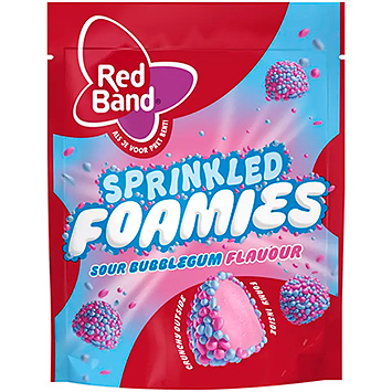 Red Band Drysset skum med sur tyggegummi 150g