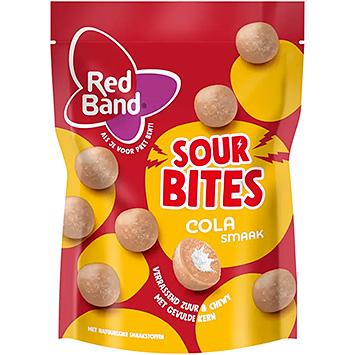 Red Band Sour bites cola smaak 145g