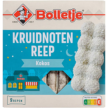 Bolletje Kokoskrydret cookiebar 240g