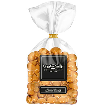 Van Delft Chocolade kruidnootjes karamel zeezout 225g